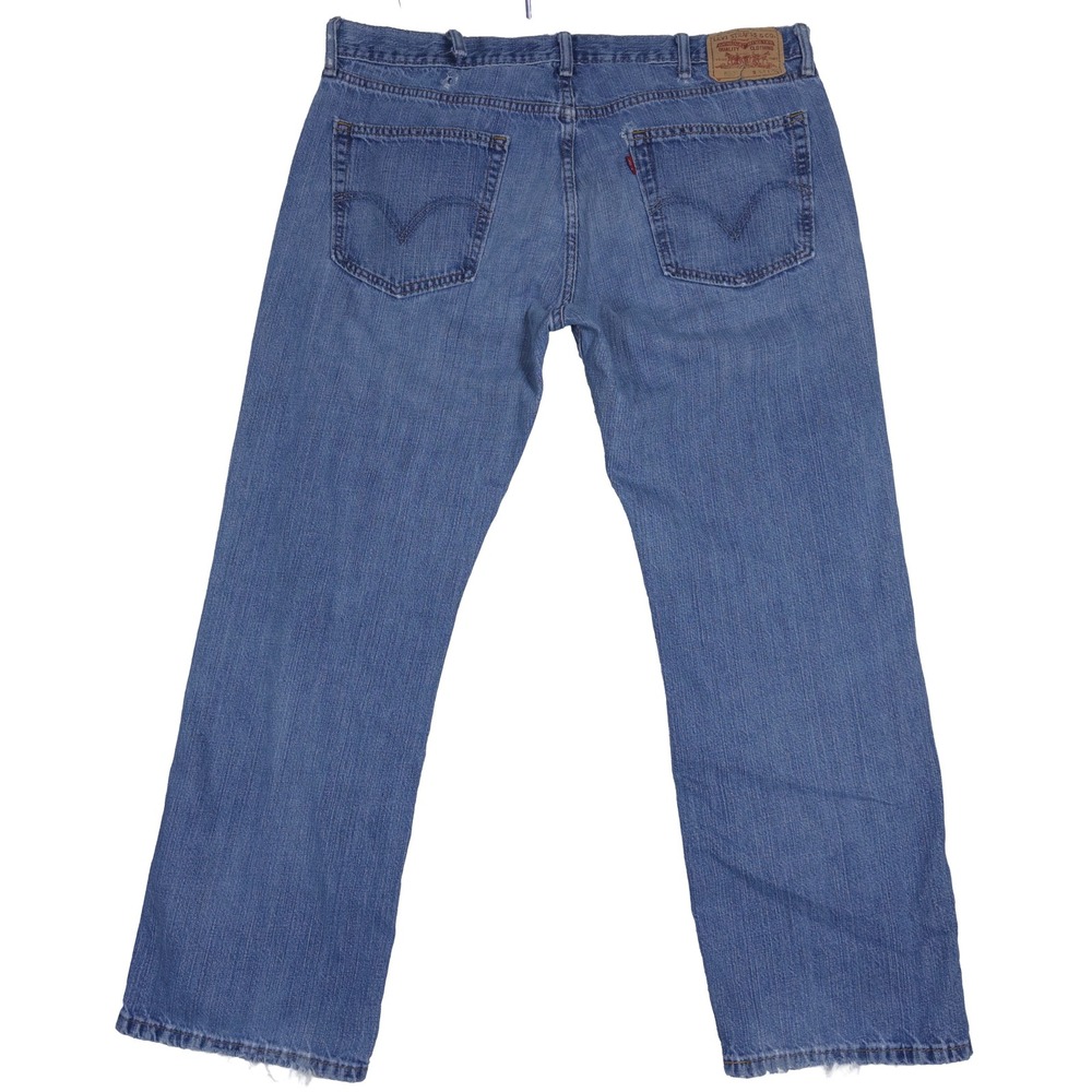 Levi's 559 Relaxed Straight 38x30‎ Mens Denim Jeans Medium Wash Blue